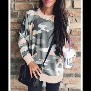 Camo sweatshirt